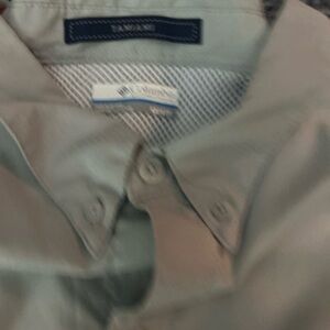 Tommy Hilfiger Light Gray Button-Up Shirt